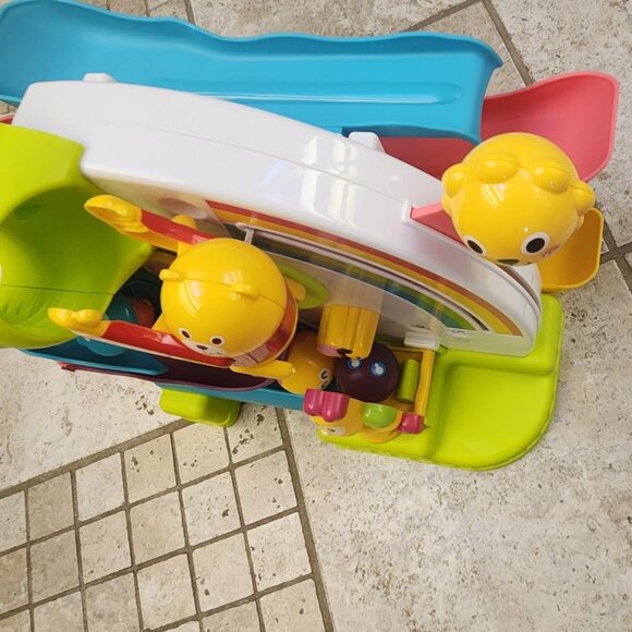 Ball Drop Toy - 2 in 1 Developmental Car Ramp Race Track & Ball Popper Tracker - Picture 4 of 6